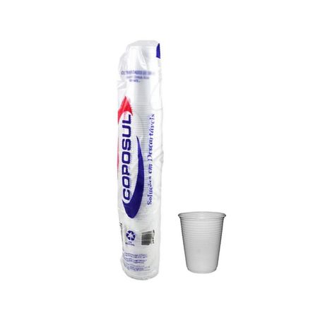 Copo Plast 180ml Coposul C/100 Branco