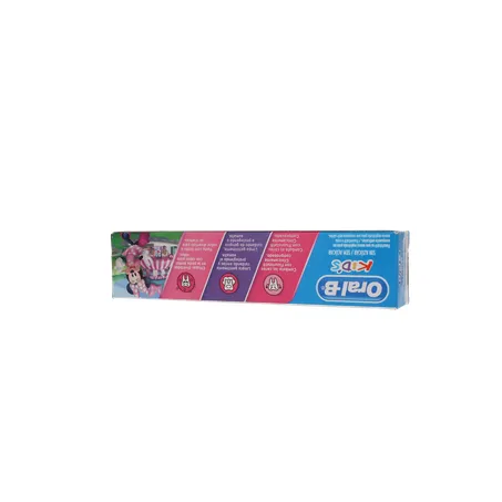 Creme Dental com Flúor Oral-b Chiclete Minnie Kids Caixa 50gr 360-20