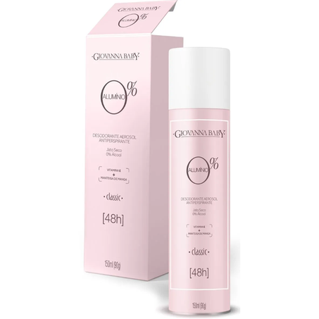 DESOD AERO GIOVANNA BABY 0% 150ML ALUM ROSA
