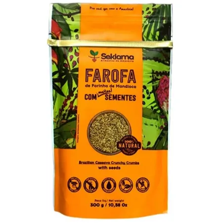 Farofa sekiama c/sementes 300g