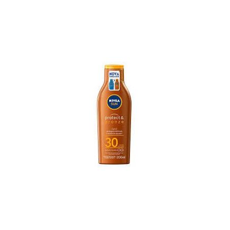 Protetor solar nivea protect & bronze fp
