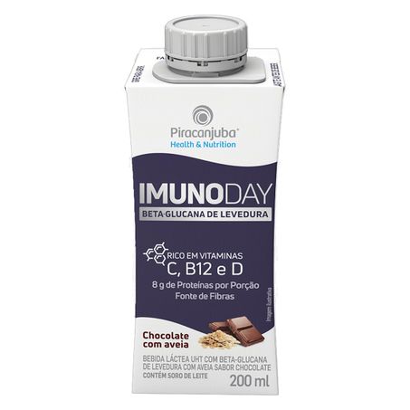BEBIDA LÁCTEA CHOCOLATE COM AVEIA PIRACANJUBA IMUNODAY