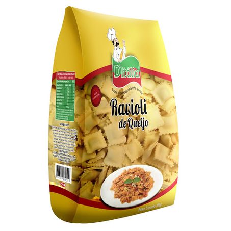 RAVIOLI  QUEIJO D`ITALIA 300G (060470)
