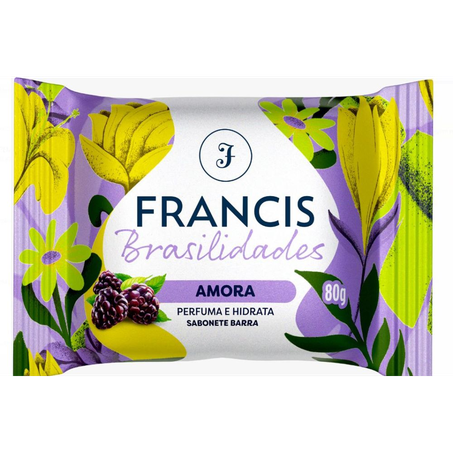 Sabonete Francis Brasilidades Amora 80G
