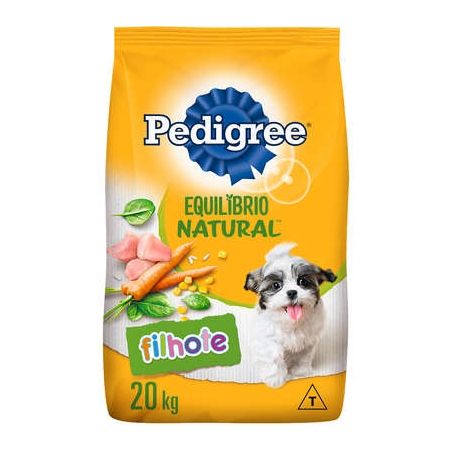 ALIMENTO PARA CAES FILHOTES FRANGO PEDIGREE EQUILIBRIO NATURAL 1KG