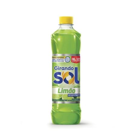 DESINF GIRANDO SOL 500ML LIMAO
