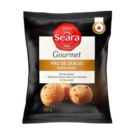PAO DE QUEIJO SEARA GOURMET TRADICIONAL 300G