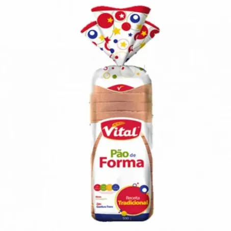 Pão de forma vital tradicional zero lactose 400g