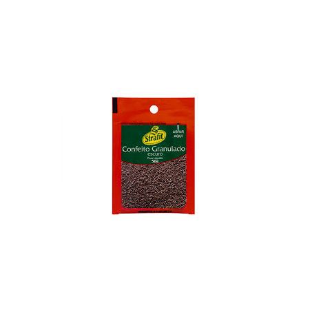 Confeito Strafit Chocolate Granulado 50g