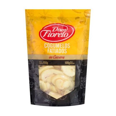 COGUMELO EM CONSERVA DOM FIORELO FATIADO 100G