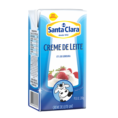 CREME DE LEITE SANTA CLARA 200G