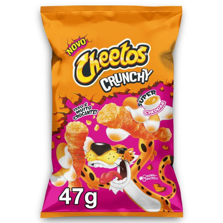 SALGADINHO ELMA CHIPS CHEETOS CRUNCHY CHEDDAR 47G