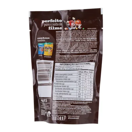 Confeitos M&ms Chococlate Ao Leite132g 360-19
