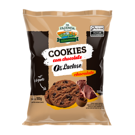 COOKIES CHOCOLATE ZERO LACTOSE 100G BIOSOFT