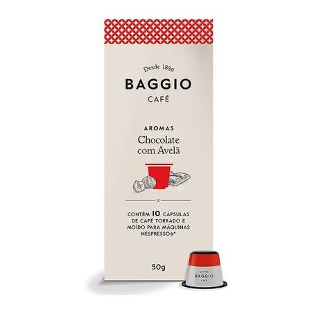 Café em cápsula Baggio chocolate trufado c/10 85g