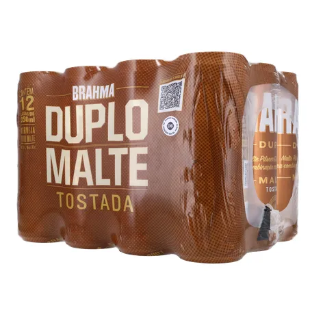 Cerv brahma duplo malte tost lata 350ml 12 un 360-21
