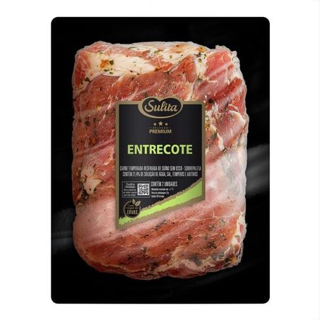 SOBREPALETA SUINA SULITA KG ENTRECOTE TEMP.VACUO