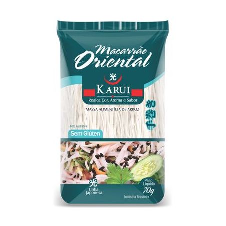 Massa de arroz karui sg 70g