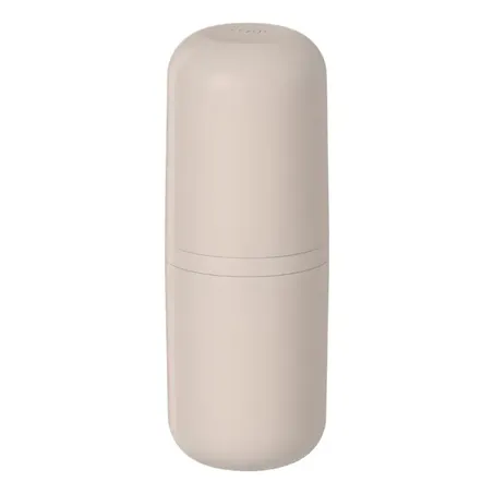 Porta escova dental ou bold bege fechado