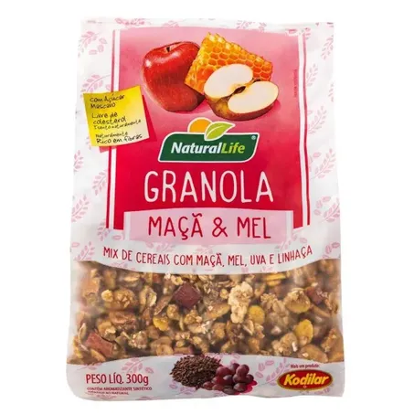 Granola Kodilar Maça e Mel 300g