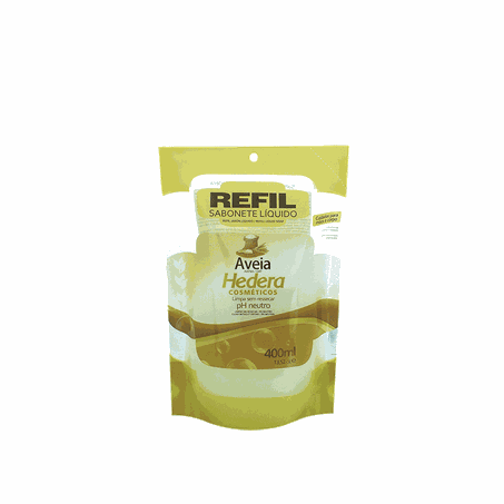 Sabonete líquido hedera sachê 370ml aveia