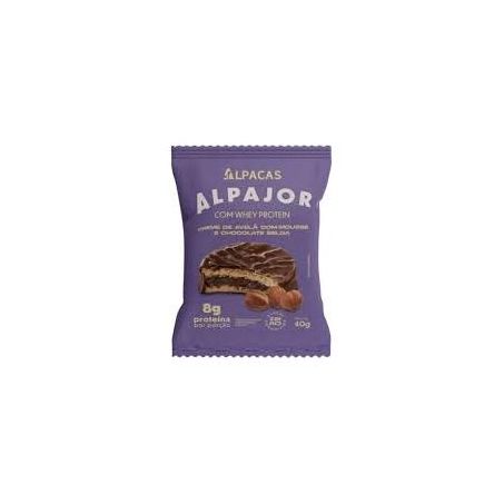 ALFAJOR ALPACAS 40G RECHEADO MOUSSE CHOC