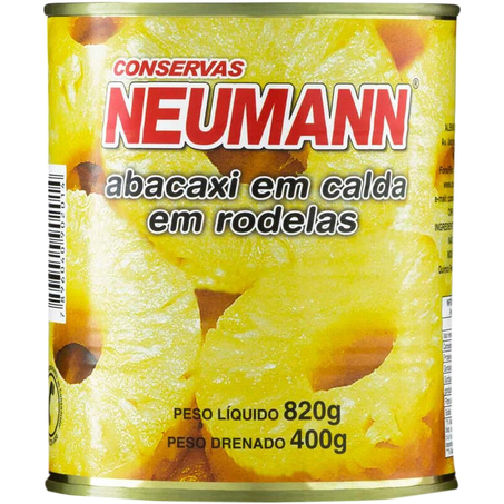 Abacaxi em Calda Neumann 400g - Lata