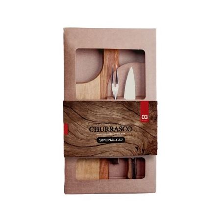 Conjunto p/churrasco simonaggio 3pcs