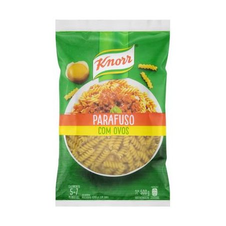 Massa knorr parafuso com ovos 500g