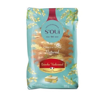 PÃO BRIOCHE FAMILY SOUI TRADICIONAL 300G