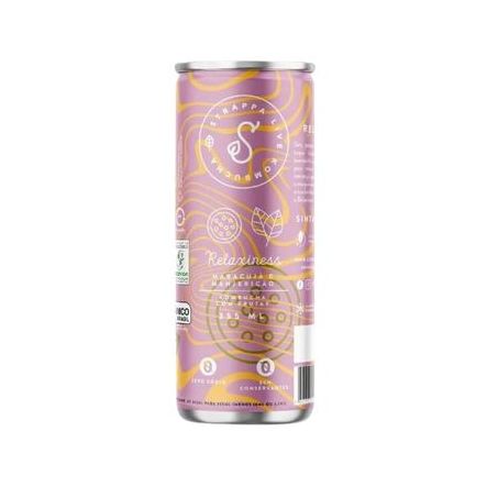 Kombucha org strappa relaxiness 355ml