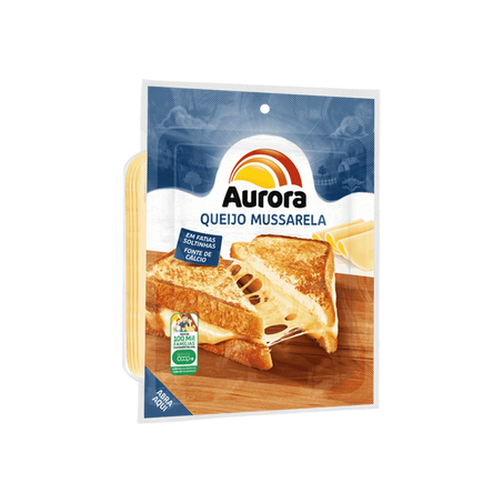 Queijo mussarela fat 150g aurora
