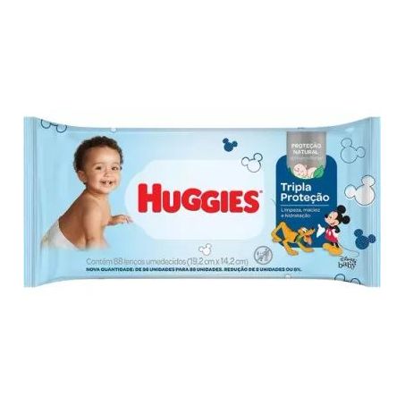 Lenco umedecido higiene diaria huggies c/88un