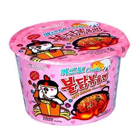 MACARRÃO INSTANTANEO HOT CHICKEN RAMEN CARBO 105G
