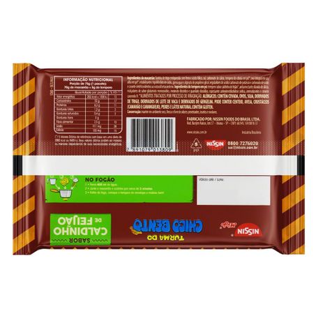 MACARRAO NISSIN LAMEN INSTANT CALDO FEIJ 75G 360-3