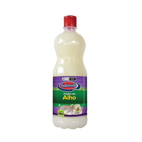 MOLHO ALHO SABORELLE 900ML