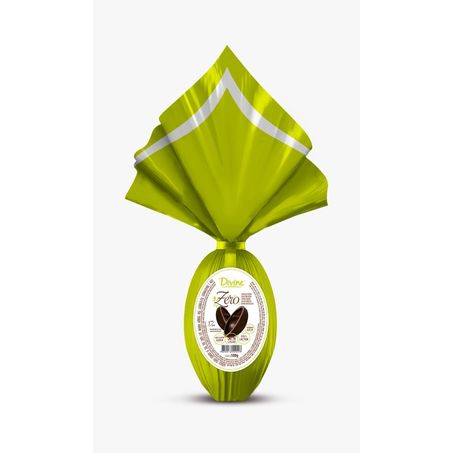 OVO DE PÁSCOA DIVINE 100G ZERO 50% CACAU
