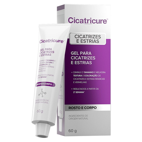 Gel Cicatrizes e Estrias Cicatricure 60G