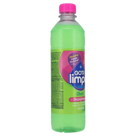 Desinfetante para Uso Geral Gota Limpa Limão Pet 500ml 360-31