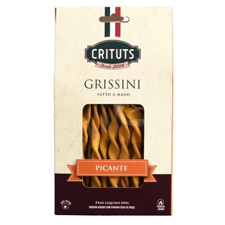 Grissini Sabor Picante 100 g – Crituts