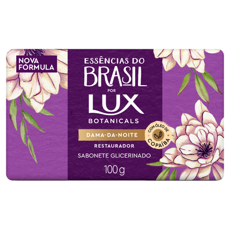 Sabonete glicerinado dama da noite lux 100g