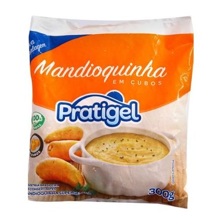 MANDIOQUINHA PRATIGEL 300G CUBOS