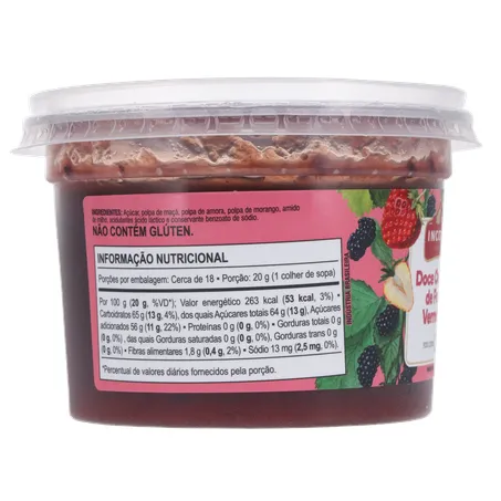 Doce Incotril Incotril Frutas Vermelhas Pote 350gr 360-28