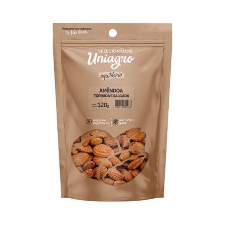 Amêndoa Torrada E Salgada Uniagro
