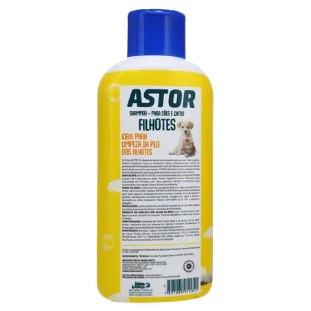 SHAMPOO ASTOR FILHOTES CAES E GATOS 500ML 360-17