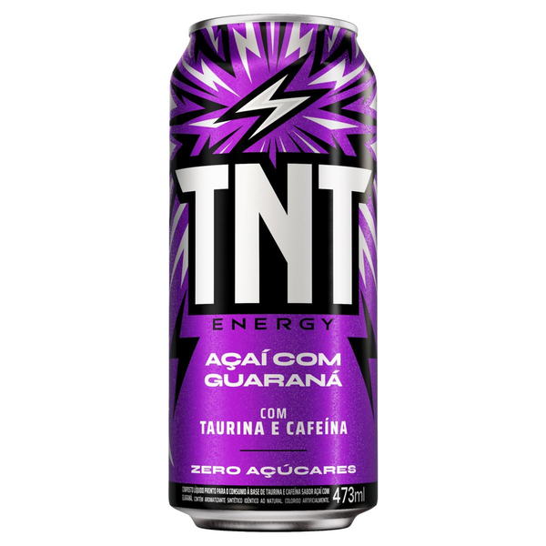 Bebida Energética Tnt 473ml - Açaí Com Guaraná - Lata | Condor