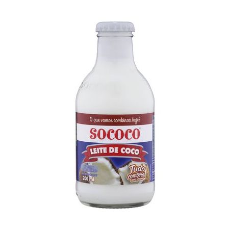 LEITE DE COCO SOCOCO RTC VD 200ML