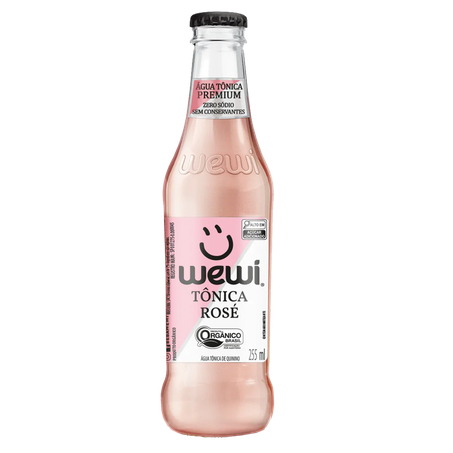 Agua Tonica Wewi Rosé Orgânica 255ml