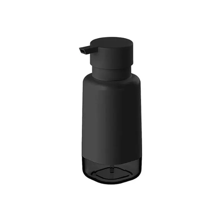 PORTA OU SABONETE DUAL PRETO 500ML