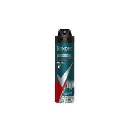 DESODORANTE REXONA AEROSOL MEN ANTIBACTERIAL INVISIBLE 150ML
